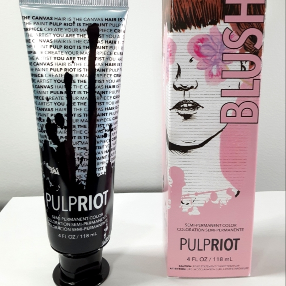 PULP RIOT - BLUSH Profesional Pastel Pink semi permanent hair dye 4fl oz